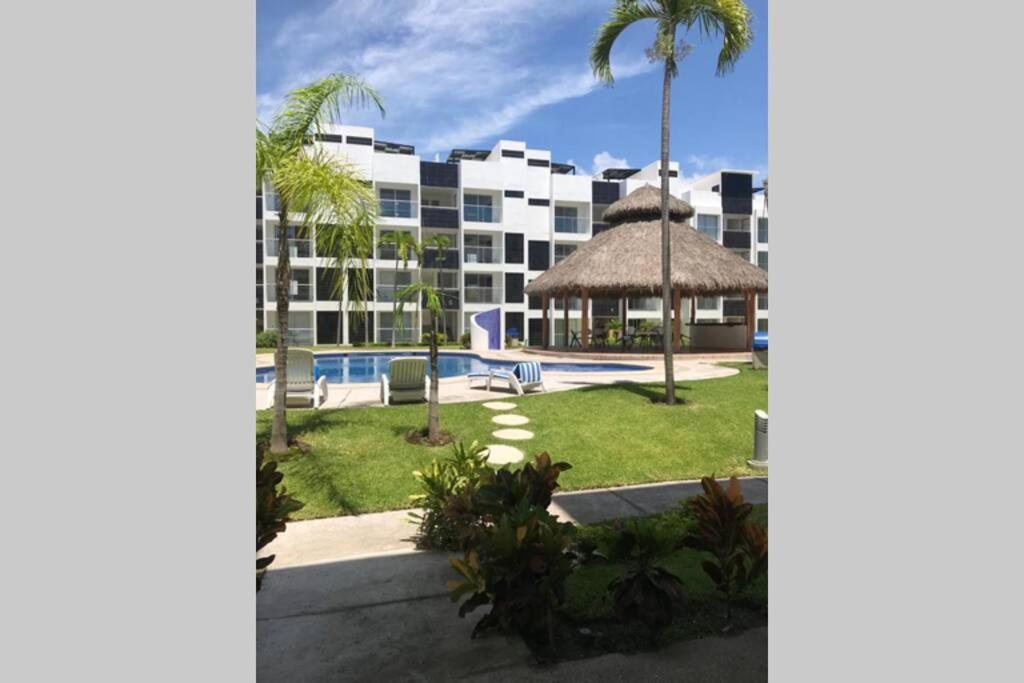 ¡Nuevo! Hermoso Departamento Con Alberca. Manzanillo Kültér fotó