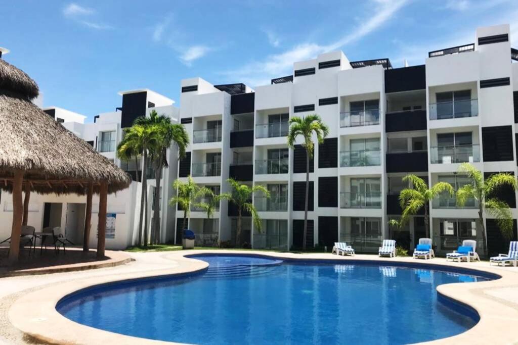 ¡Nuevo! Hermoso Departamento Con Alberca. Manzanillo Kültér fotó